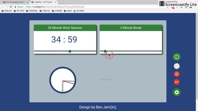 Pomodoro Clock + Progress Circle = Cool Again смотреть онлайн