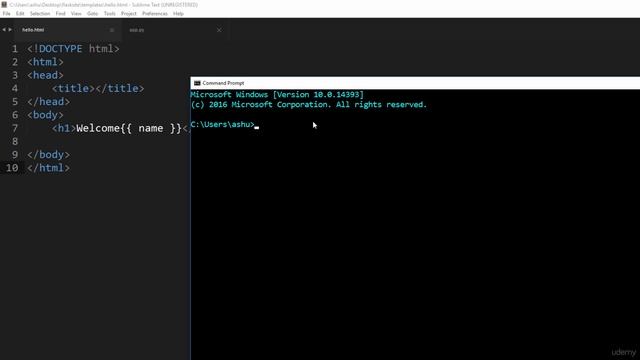 Complete Python Course - Beginner to Advance 170 Flask Tutorial 8 Templates Passing Data смотреть онлайн