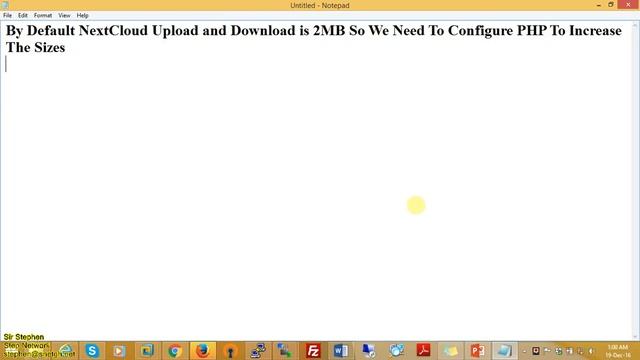 NextCloud: How to increase upload and download sizes-Part 3 смотреть онлайн