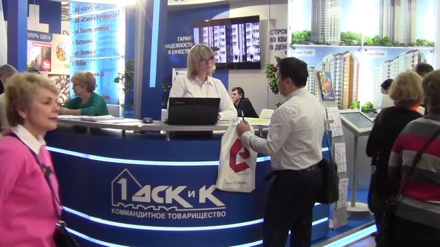 ДСК-1 на выставке "Недвижимость от лидеров" смотреть онлайн