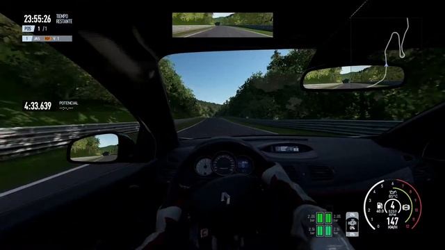 Project CARS 2 RENAULT MEGANE RS 275 TROPHY-R NURBURGRING смотреть онлайн