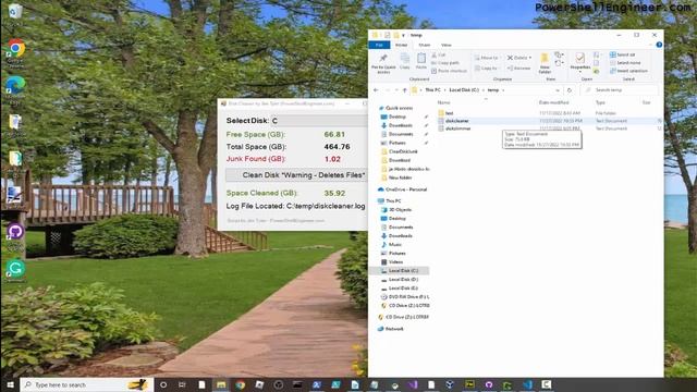 Disk Cleaner PowerShell Script смотреть онлайн