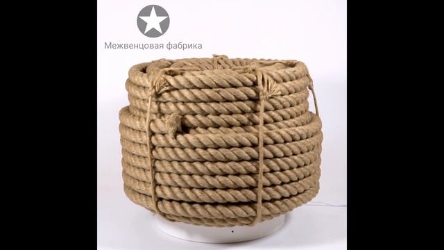 Вот так выглядит настоящий джутовый канат Бангладеш 24 мм смотреть онлайн