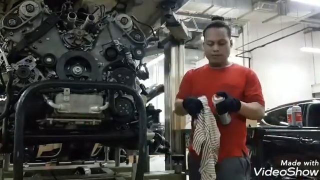 OIL LEAK PORSCHE CAYENNE V8 ENGINE EASY ??? смотреть онлайн