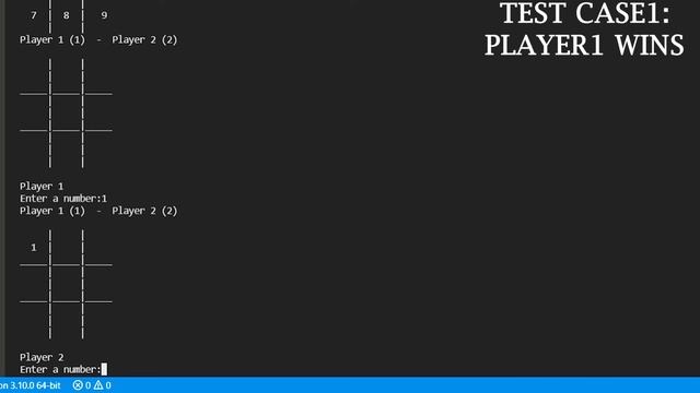 TIC-TAC-TOE Python Project Presentation смотреть онлайн