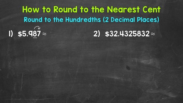 How to Round to the Nearest Cent | Math with Mr. J смотреть онлайн
