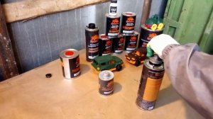 Подготовка ультра стойкого защитного покрытия Бронятор