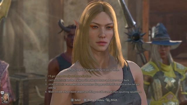 Baldur's Gate 3 Act Three Arfur Gregorio and Squatters Emc_co86 PSN смотреть онлайн