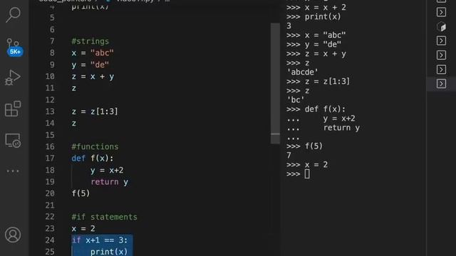 Learn Python in 59 001 seconds смотреть онлайн