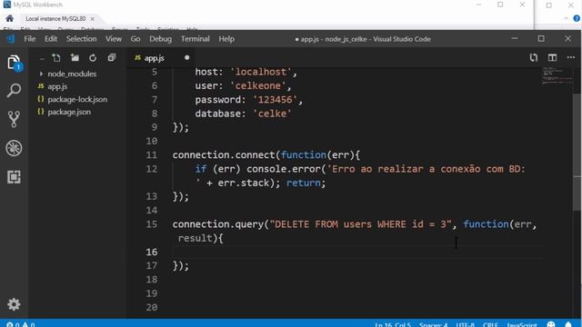 Node.js #10 - Como apagar registro no banco de dados MySQL com Node смотреть онлайн