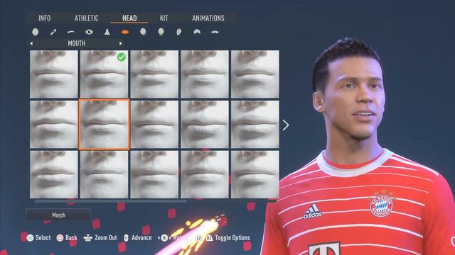 How to make Jamal Musiala player face creation FC Bayern FIFA 23 смотреть онлайн