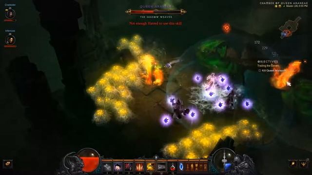 Diablo III | Queen Araneae with Infernuss | Ultra Settings on GTX 770 OC смотреть онлайн