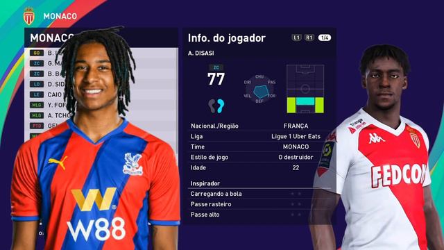 Michael Olise - 10 Cópias de Base & Minifaces! • {Crystal Palace} • PES 2019/21 смотреть онлайн