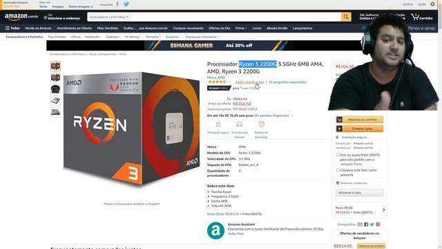 Promoções Hardware 16/04: MONITOR ULTRAWIDE IPS 29" R$ 1.258 CUPOM + RYZEN 3 2200G R$ 764 NO CARTÃO смотреть онлайн