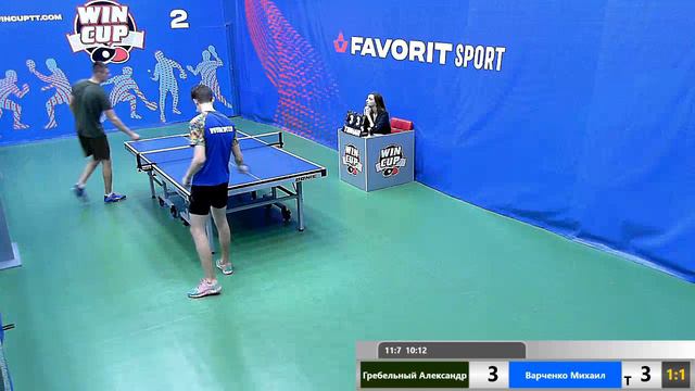 Гребельный Александр 2-3 Варченко Михаил Турнир Восток 4 WinCup 07.12.2019 смотреть онлайн