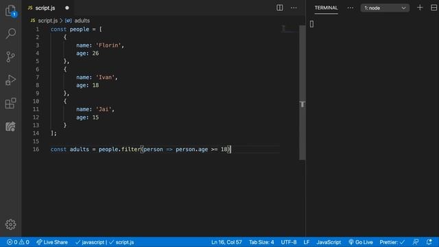 filter Array Method | JavaScript Tutorial смотреть онлайн
