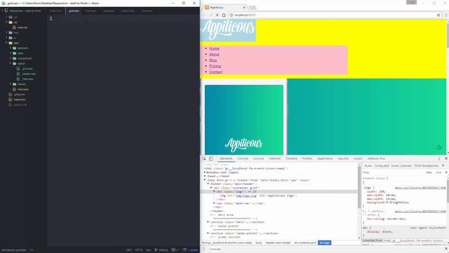 How to Create a Website - Complete workflow | Part 04: Setting up the hero and header смотреть онлайн