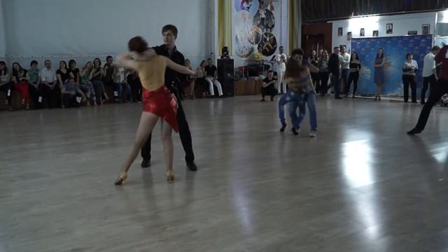 Zouk'n'Bachata 2017 - BACHATA Couples Intermediate Отбор 3 смотреть онлайн