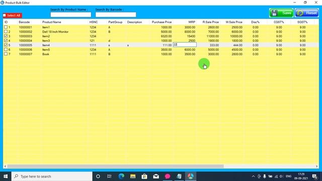 Bulk Edit Feature for Customer, Supplier, Item & Salesman in Smart Bill Point Enterprise Edition смотреть онлайн