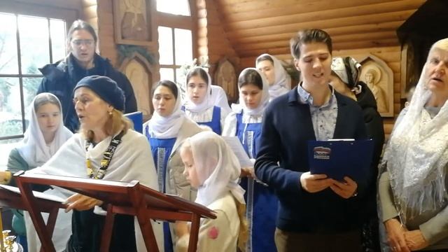 Тропарь Рождеству / Хор Покров / Сочи /Свято-Георгиевский женский монастырь смотреть онлайн