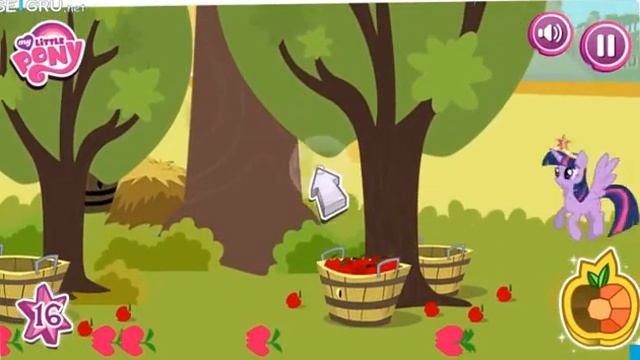 Моя милая пони. Игры понивиль. Игры дружба это чудо.Собери кристаллы.Игры для девочек смотреть онлайн