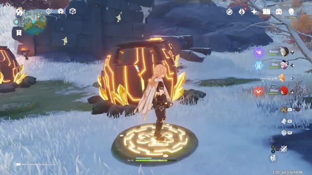 Genshin impact Guilde Geo Puzzle (Symbol) in Dragonspine смотреть онлайн