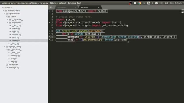 Tareas Asíncronas con Celery y RabbitMQ en Django смотреть онлайн
