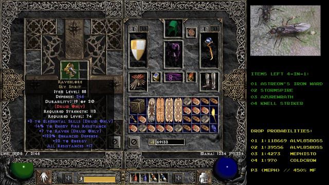 Diablo 2 - Ravenlore Drop - Holy Grail (Single Player / Plugy) смотреть онлайн