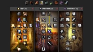 Builds for paladin tank (Vanilla/Classic WoW)