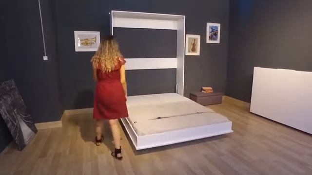 Troya - Eco Platform Queen Murphy Bed - Multimo смотреть онлайн