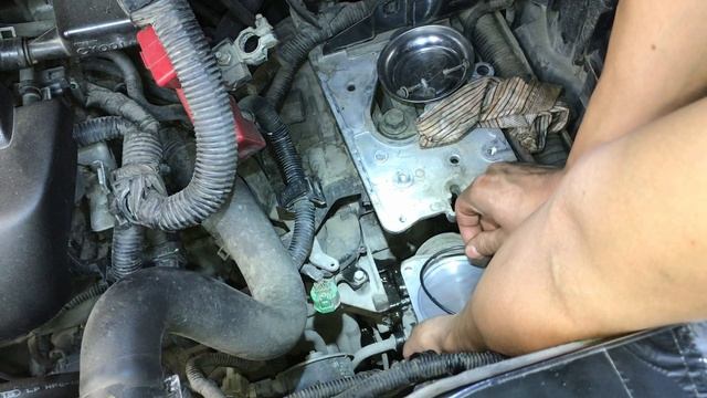 Замена фильтров вариатора Ниссан Серена 2 часть. Replacement of Nissan Serena variator filters. смотреть онлайн