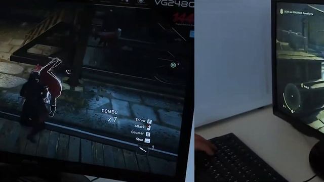 ASUS VG248QE G-Sync Gaming Monitor Review | 144hz-1080p Ultimate Monitor смотреть онлайн