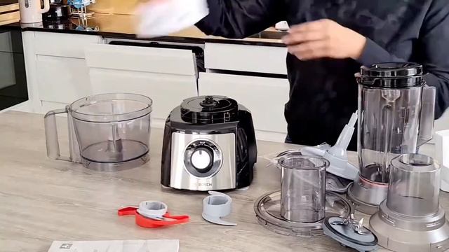 Unboxing-Food Processor BOSCH MCM3501M MultiTalent 3 смотреть онлайн