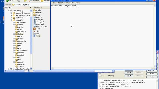 04 - Windows XP - Servidor Web Apache sobre XAMPP смотреть онлайн
