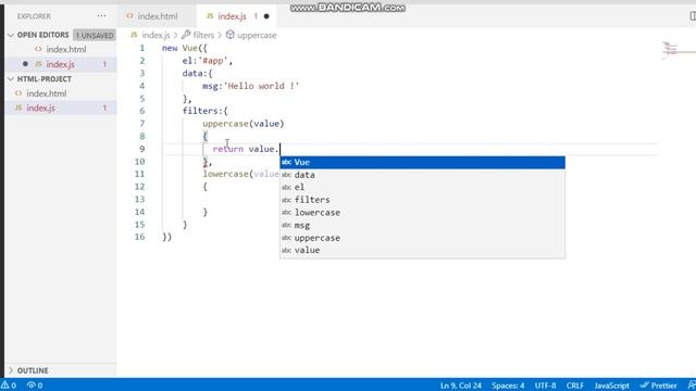 Vue.js Tutorial : Filters смотреть онлайн
