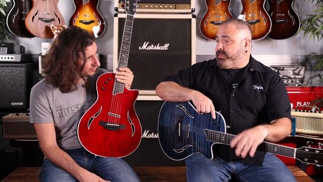 The Taylor T5z Electric-Acoustic Hybrid Guitar: An Overview and Playthrough Demo! смотреть онлайн