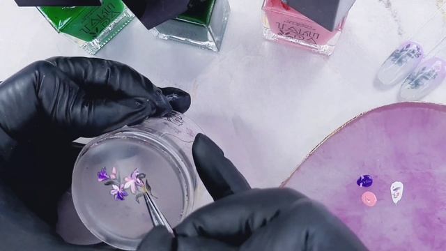 Красивый дизайн в технике реверсивный стемпинг / Реверсивный стемпинг смотреть онлайн