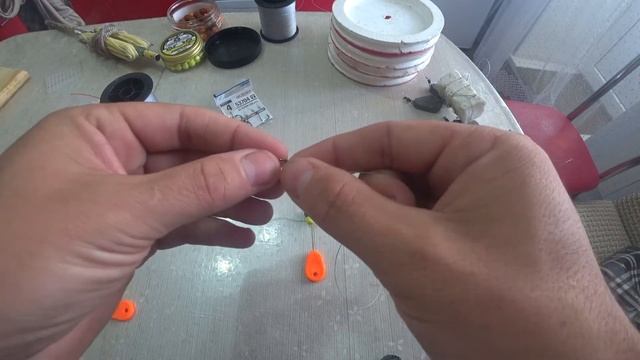 Кружки на Карпа. Оснастка. Волосяной монтаж. смотреть онлайн