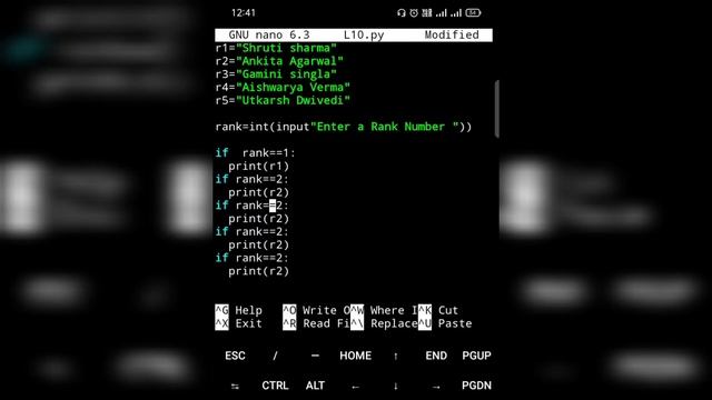 Lecture - 10 elif in Python | Full Python Course using Termux in Android - Techlicious Gyan смотреть онлайн