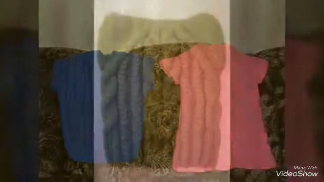 Вязание.Смотрим.костюмчики ,свитера,платья,носочки и т.д.) смотреть онлайн