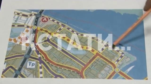 Подготовка к строительству новой дороги началась на Волжской набережной смотреть онлайн