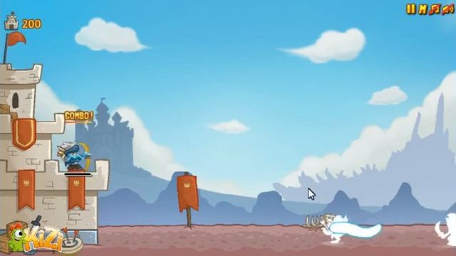 игра Castle defender часть 1 смотреть онлайн