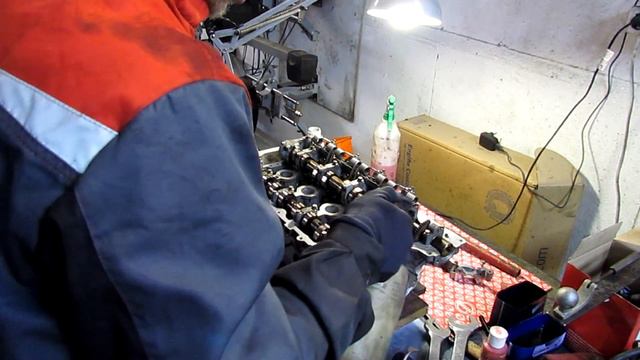 Ремонт головки блока цилиндров Peugeot 207 (Пежо 207)