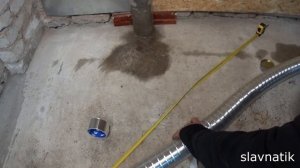 Как сделать вытяжку выхлопных газов в гараже .