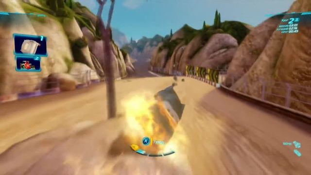 Тачки 2/Cars 2 Прохождение (Боевой заезд №22)Xbox 360 смотреть онлайн
