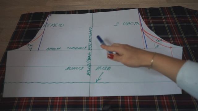 Как сшить женские брюки классические/Брюки в клетку смотреть онлайн
