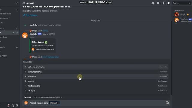 How to make ticket bot | Slash, Transcript, 24/7, Button and Much More | Uo смотреть онлайн