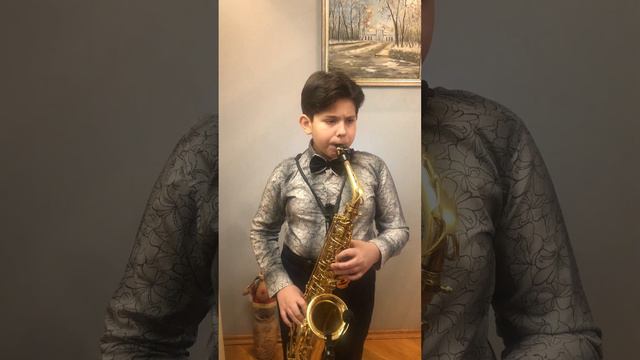 20. Jingle Bells cover by Konstantin Kuzmin on saxophone смотреть онлайн