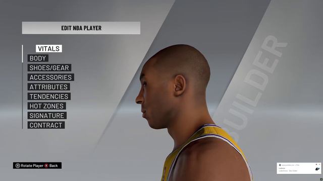 NBA 2K21 KOBE BRYANT ROOKIE CYBERFACE смотреть онлайн