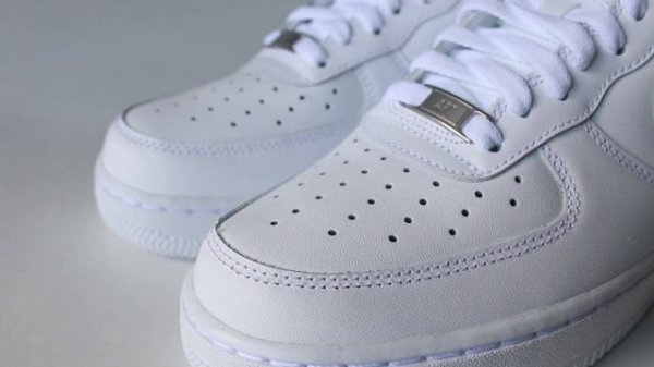 Nike Air Force 1 Low ALL WHITE On-feet + Unboxing